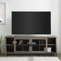 Arthur 70" Industrial Sliding Mesh Door TV Stand