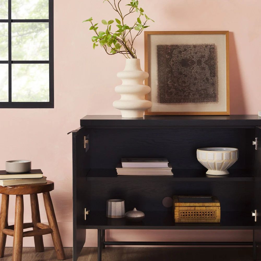 Reema Scandinavian Sideboard & TV Stand - Black