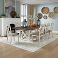 Newport 9-piece Expandable  Dining Table Set