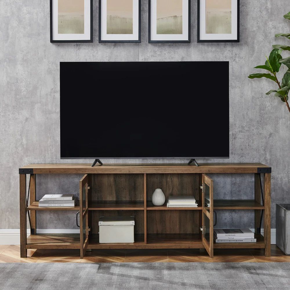 70” Metal X TV Stand
