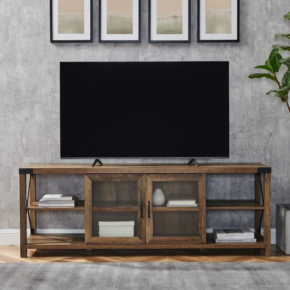 70” Metal X TV Stand
