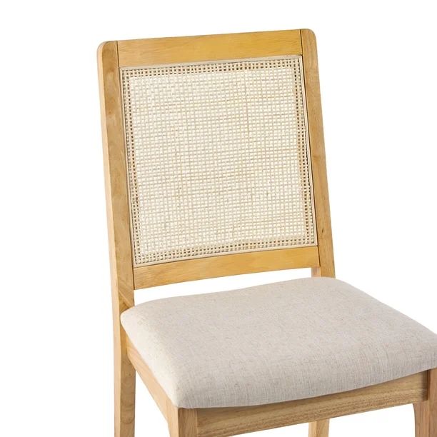 Set of 6 Catalina Solid Wood Dining Chairs - Natural